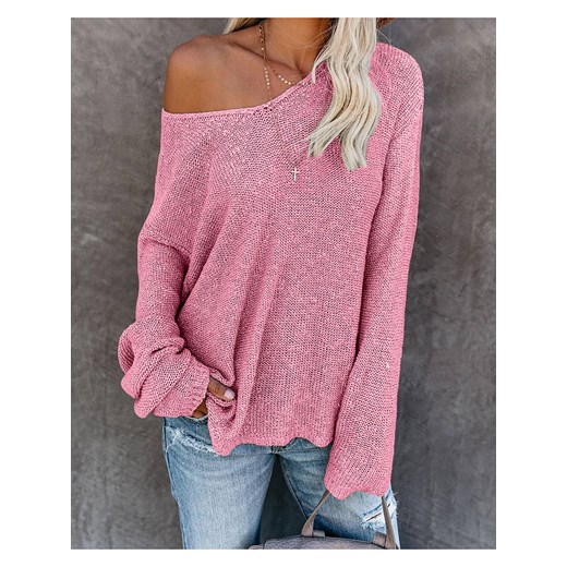 LA Angels Sweter w kolorze jasnoróżowym ze sklepu Limango Polska w kategorii Swetry damskie - zdjęcie 174039294