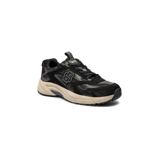 BOSS BLACK Sneakersy Levitt_Runn_BB | z dodatkiem skóry 45 Gomez Fashion Store