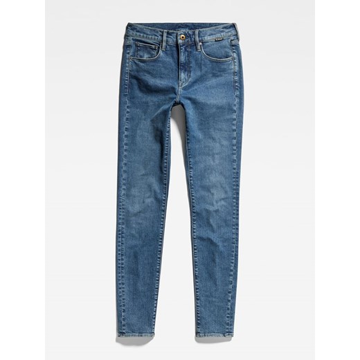 G-Star Dżinsy - Skinny fit - w kolorze niebieskim W31/L32 Limango Polska promocyjna cena