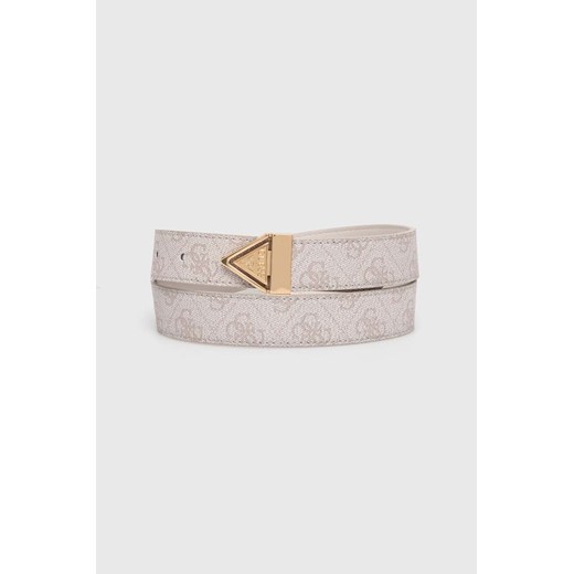 Guess pasek dwustronny ECO ERICA damski kolor różowy BW9142 P4330 ze sklepu ANSWEAR.com w kategorii Paski damskie - zdjęcie 174045132