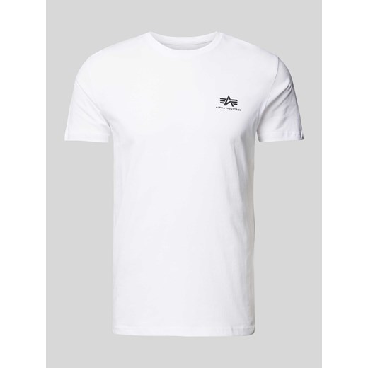 T-shirt z nadrukiem z logo ze sklepu Peek&Cloppenburg  w kategorii T-shirty męskie - zdjęcie 174052841