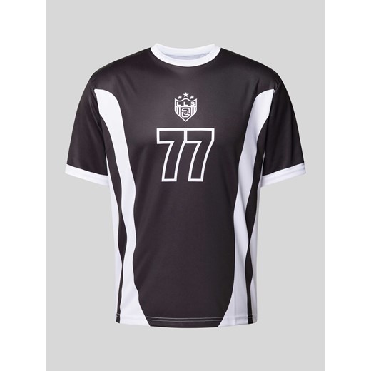 T-shirt z nadrukiem z motywem model ‘SEVENTY SEVEN FOOTBALL’ ze sklepu Peek&Cloppenburg  w kategorii T-shirty męskie - zdjęcie 174053173