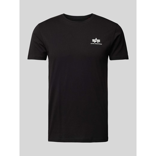 T-shirt z nadrukiem z logo ze sklepu Peek&Cloppenburg  w kategorii T-shirty męskie - zdjęcie 174053192
