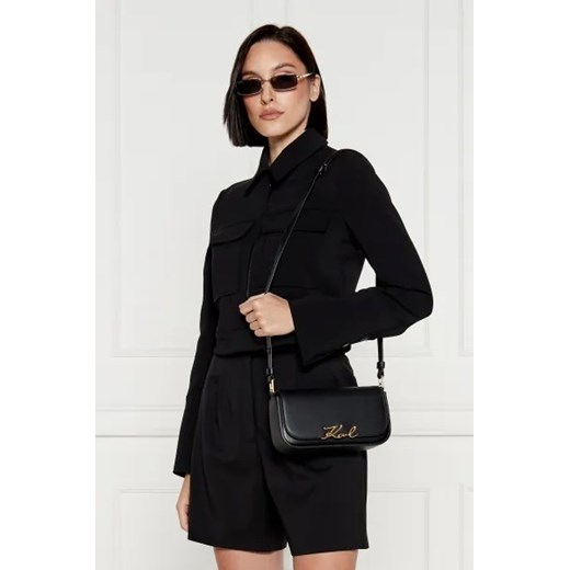Karl Lagerfeld Skórzana torebka na ramię Karl Lagerfeld OS Gomez Fashion Store promocyjna cena