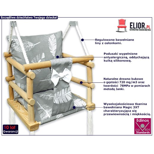 Huśtawka ogrodowa Elior 