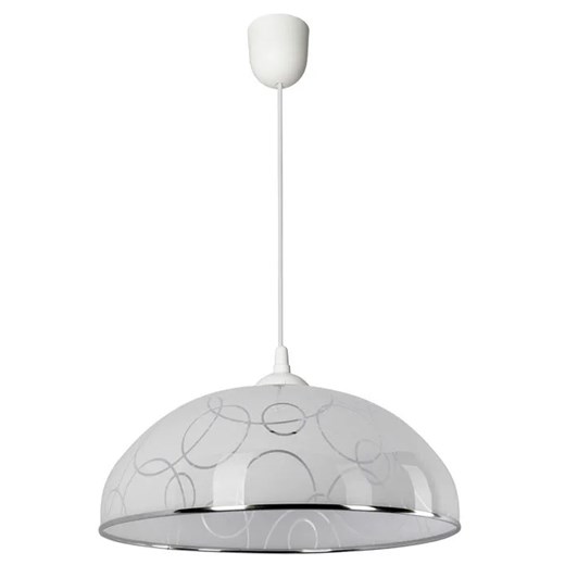 Biała kuchenna lampa nad stół - S738-Ankona ze sklepu Edinos.pl w kategorii Lampy wiszące - zdjęcie 174057303