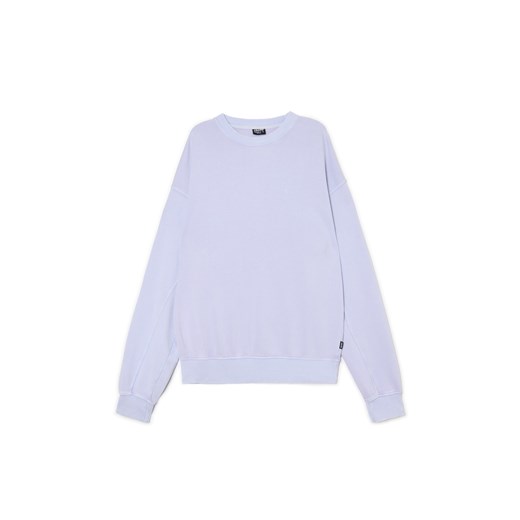 Cropp - Fioletowa bluza comfort - fioletowy Cropp XS Cropp