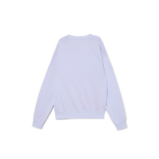 Cropp - Fioletowa bluza comfort - fioletowy Cropp XS Cropp