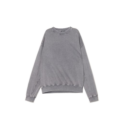 Cropp - Szara bluza comfort - jasny szary Cropp S Cropp