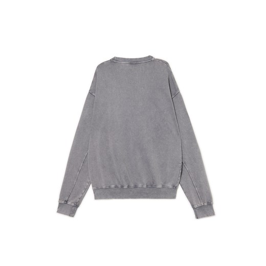 Cropp - Szara bluza comfort - jasny szary Cropp S Cropp