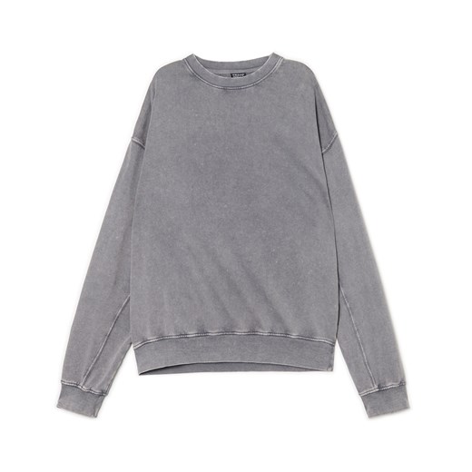 Cropp - Szara bluza comfort - jasny szary Cropp XS Cropp