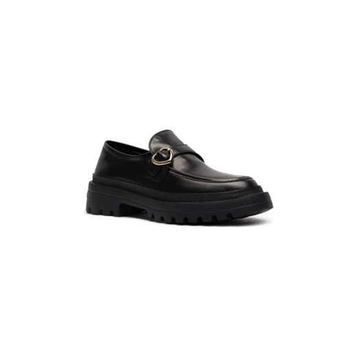 Love Moschino Skórzane loafersy ze sklepu Gomez Fashion Store w kategorii Lordsy damskie - zdjęcie 174060322