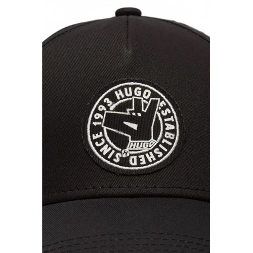 Czapka z daszkiem męska czarna Hugo Blue