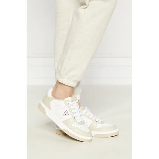 Buty sportowe damskie Guess sneakersy płaskie sznurowane