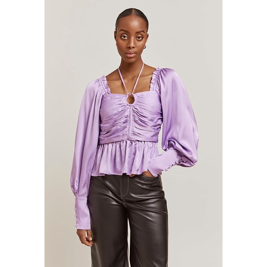 By Malina Bluzka &quot;Hadley&quot; w kolorze fioletowym ze sklepu Limango Polska w kategorii Bluzki damskie - zdjęcie 174065450