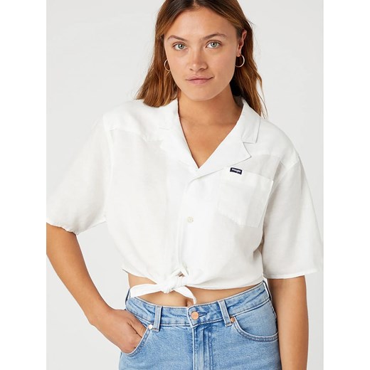 Wrangler Bluzka w kolorze białym ze sklepu Limango Polska w kategorii Koszule damskie - zdjęcie 174066404