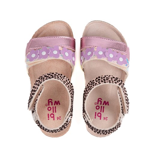 billowy Sandały &quot;Rosso&quot; w kolorze fioletowym Billowy 31 promocja Limango Polska