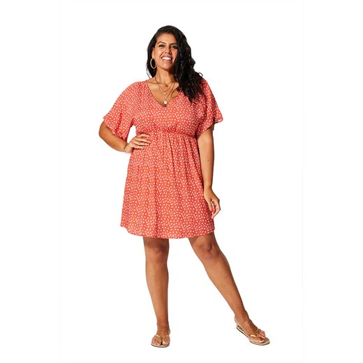 Aller Simplement Sukienka w kolorze czerwonym ze sklepu Limango Polska w kategorii Sukienki - zdjęcie 174068344