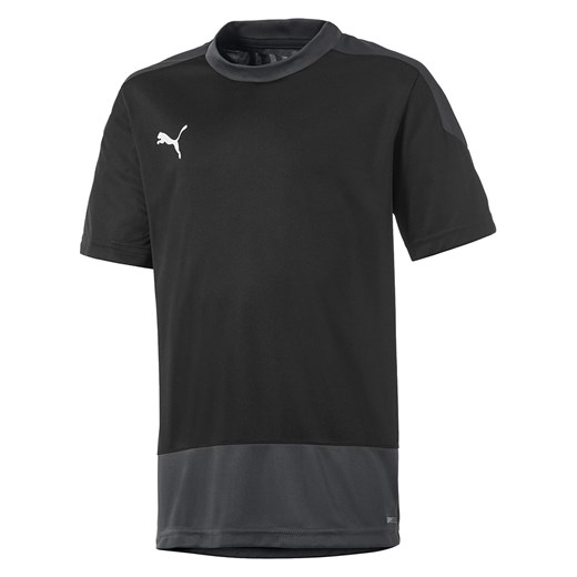 Puma Koszulka sportowa &quot;teamGOAL&quot; w kolorze czarnym ze sklepu Limango Polska w kategorii T-shirty chłopięce - zdjęcie 174071781