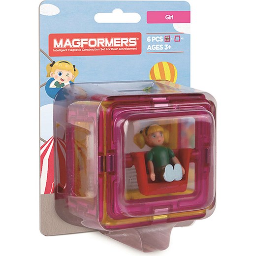 MAGFORMERS 6-częściowy zestaw akcesoriów &quot;Girl&quot; - 3+ ze sklepu Limango Polska w kategorii Zabawki - zdjęcie 174071974