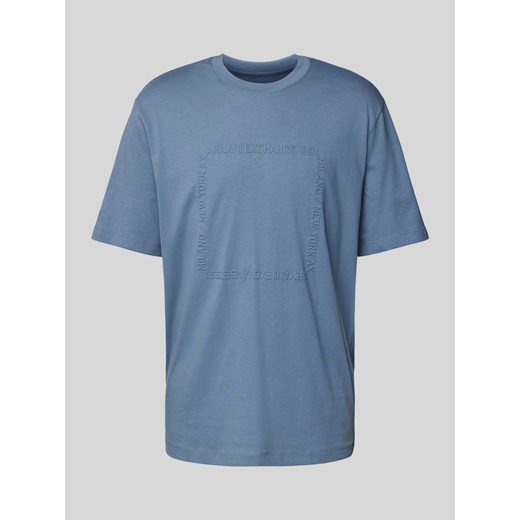 T-shirt z detalem z logo ze sklepu Peek&Cloppenburg  w kategorii T-shirty męskie - zdjęcie 174073612