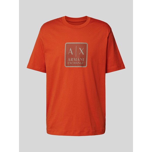 T-shirt z nadrukiem z logo ze sklepu Peek&Cloppenburg  w kategorii T-shirty męskie - zdjęcie 174073711