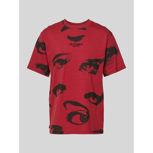 T-shirt z wyhaftowanym logo model ‘SURVEILLANCE’ ze sklepu Peek&Cloppenburg  w kategorii T-shirty męskie - zdjęcie 174073894
