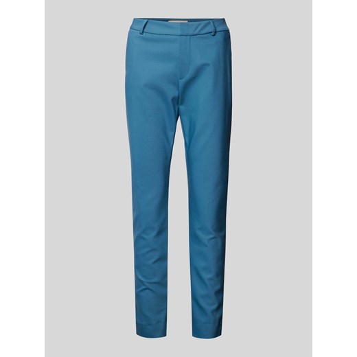 Chinosy o kroju slim fit z lamowanymi kieszeniami z tyłu model ‘Abbey' ze sklepu Peek&Cloppenburg  w kategorii Spodnie damskie - zdjęcie 174074082