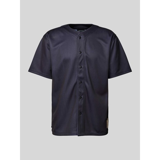 T-shirt z listwą guzikową model ‘PALMS’ ze sklepu Peek&Cloppenburg  w kategorii T-shirty męskie - zdjęcie 174074102