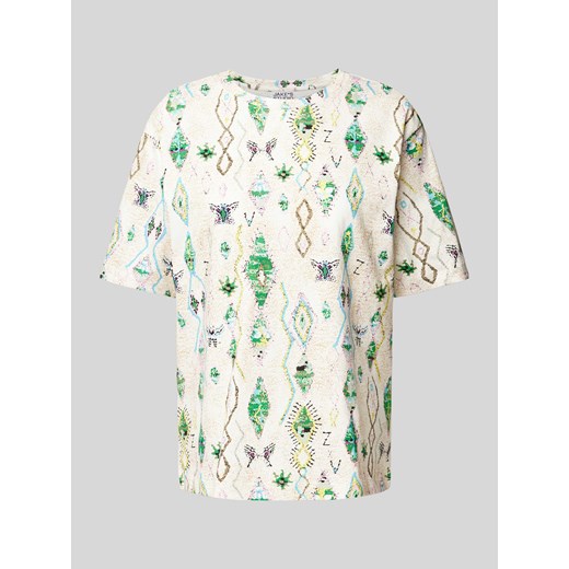 T-shirt z wzorem na całej powierzchni ze sklepu Peek&Cloppenburg  w kategorii Bluzki damskie - zdjęcie 174074154