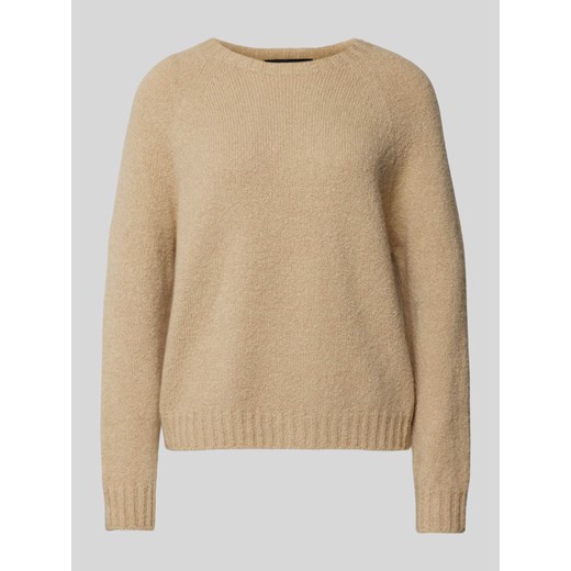 Sweter z dzianiny z okrągłym dekoltem model ‘GHIACCI’ ze sklepu Peek&Cloppenburg  w kategorii Swetry damskie - zdjęcie 174074182