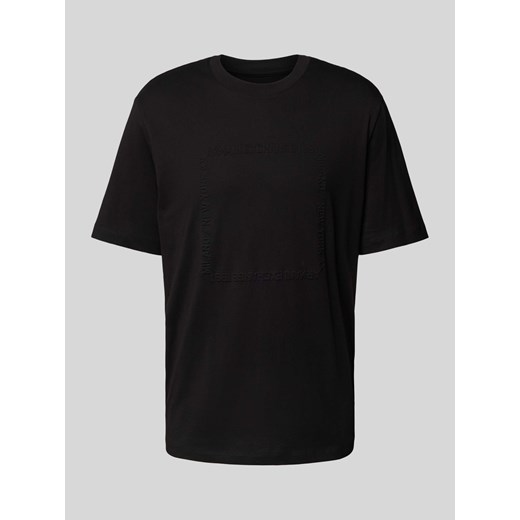 T-shirt z detalem z logo ze sklepu Peek&Cloppenburg  w kategorii T-shirty męskie - zdjęcie 174074192