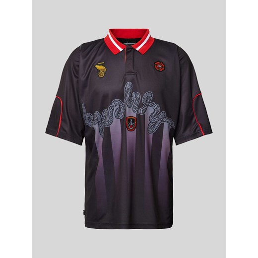 Koszulka polo z rękawem o dł. 1/2 ze sklepu Peek&Cloppenburg  w kategorii T-shirty męskie - zdjęcie 174074220