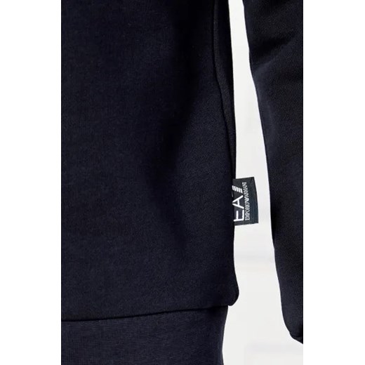 Bluza męska Emporio Armani czarna bawełniana