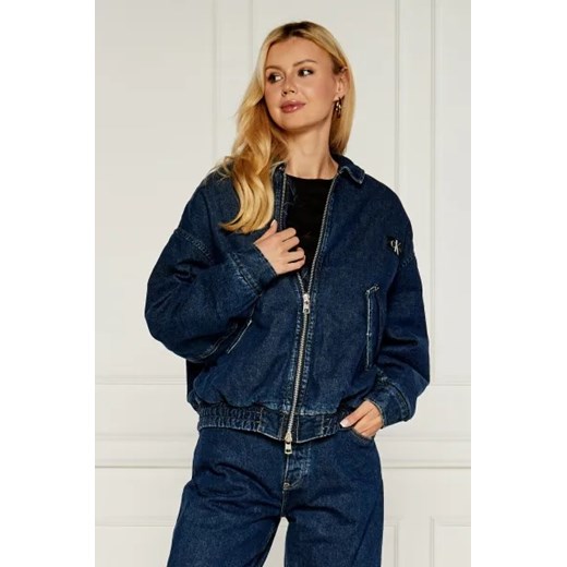CALVIN KLEIN JEANS Jeansowa kurtka bomber S Gomez Fashion Store
