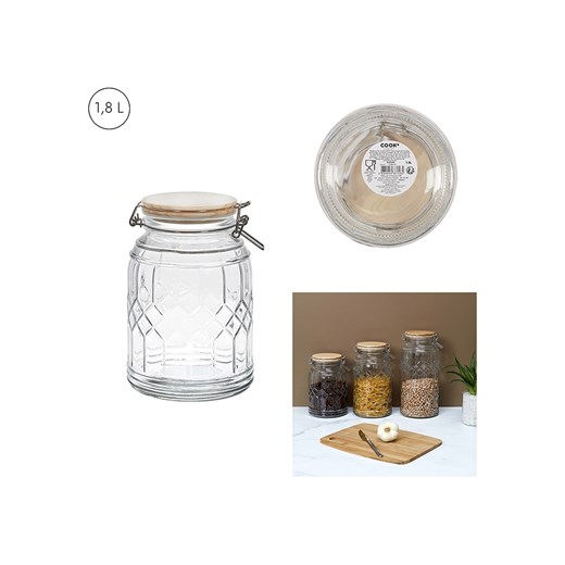 COOK CONCEPT Słoik - 1,8 l ze sklepu Limango Polska w kategorii Pojemniki kuchenne - zdjęcie 174076540