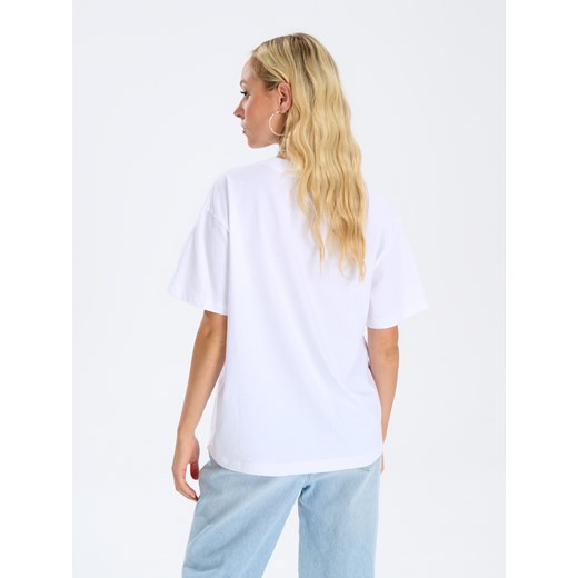 Sinsay - Koszulka - biały Sinsay XXS Sinsay