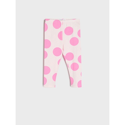 Sinsay - Legginsy 7 pack - kremowy Sinsay 98 Sinsay