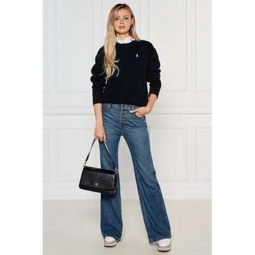Listonoszka Tommy Hilfiger ze skóry ekologicznej matowa