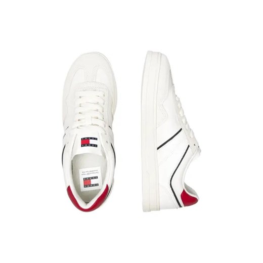 Buty sportowe męskie Tommy Jeans wiązane białe