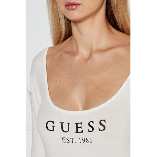 Bluzka damska Guess bawełniana