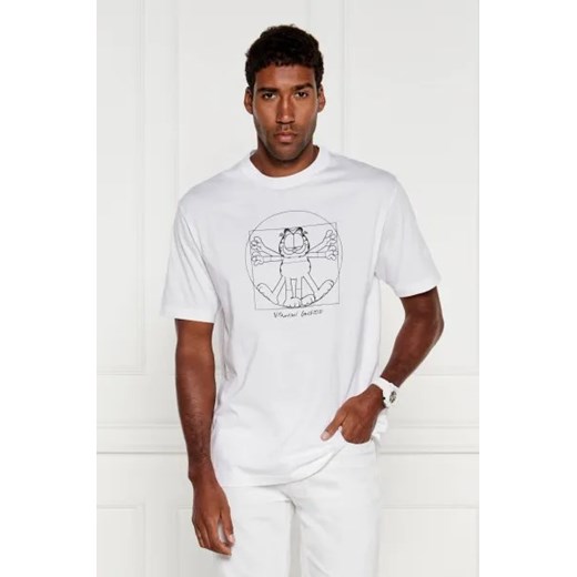 Iceberg T-shirt ICEBERG X GARFIELD | Regular Fit ze sklepu Gomez Fashion Store w kategorii T-shirty męskie - zdjęcie 174080674