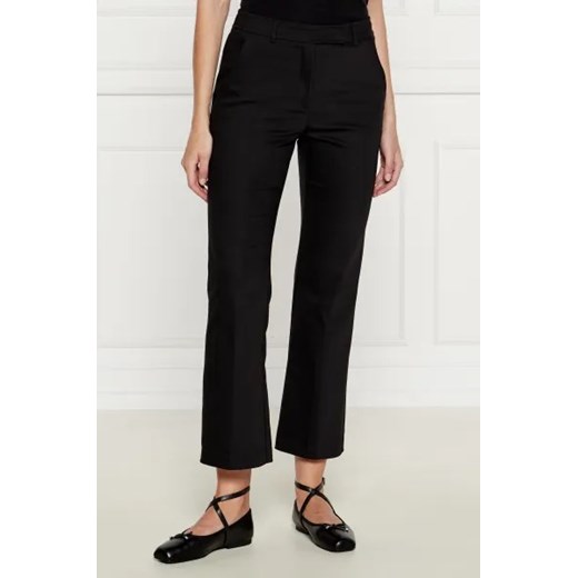 Marella Spodnie cygaretki KAPOK | flare fit ze sklepu Gomez Fashion Store w kategorii Spodnie damskie - zdjęcie 174080702