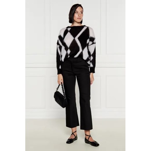 Marella Spodnie cygaretki KAPOK | flare fit Marella 36 Gomez Fashion Store