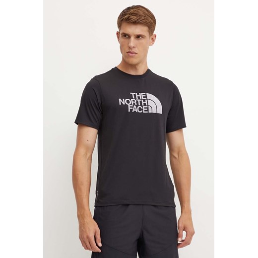 The North Face t-shirt sportowy 24/7 Easy kolor czarny gładki NF0A895KJK31 ze sklepu ANSWEAR.com w kategorii T-shirty męskie - zdjęcie 174083730
