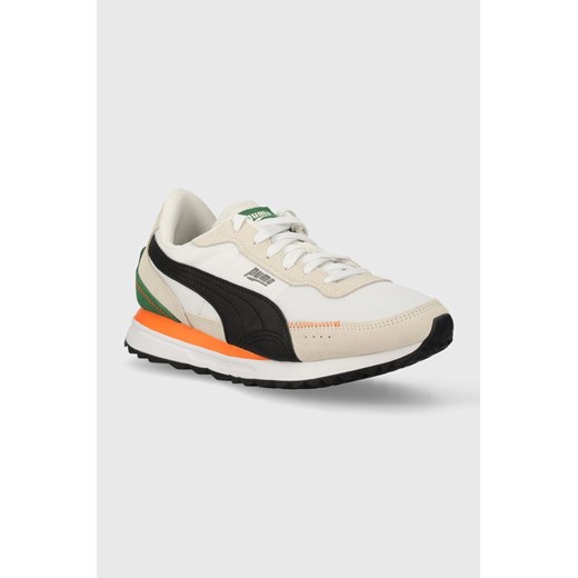 Puma sneakersy Road Rider kolor biały 397377 ze sklepu ANSWEAR.com w kategorii Buty sportowe męskie - zdjęcie 174083780