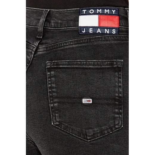 Jeansy damskie Tommy Jeans casual z elastanu