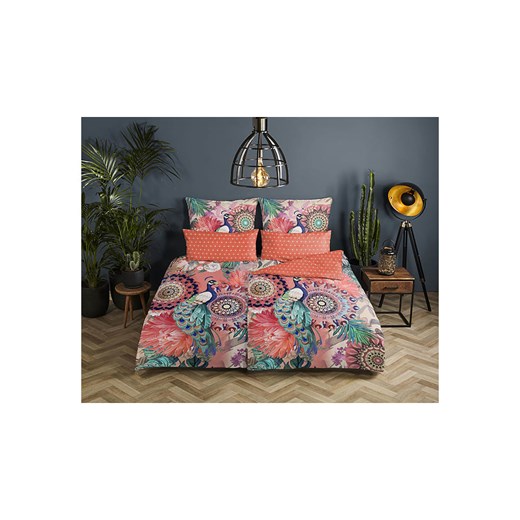 Hip Komplet pościeli satynowej "Lynouk" w kolorze pomarańczowym ze Hip 135x200 cm Limango Polska promocja