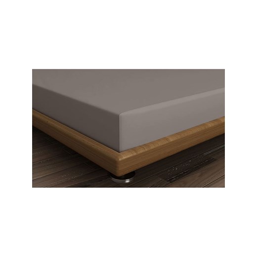 Elizabed Prześcieradło renforcé w kolorze antracytowym na gumce Elizabed 180x200 cm Limango Polska promocja
