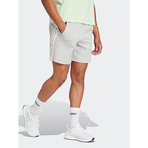 adidas Szorty dresowe w kolorze szarym ze sklepu Limango Polska w kategorii Spodenki męskie - zdjęcie 174085451